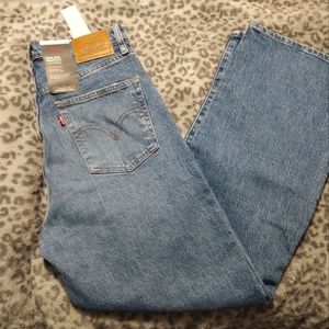 Levi's Ribcage Cropped Bootcut Jeans